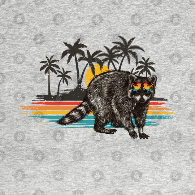 Trash Panda Summer Vacation by susanne.haewss@googlemail.com